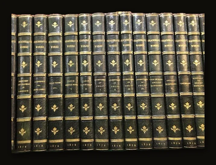 Works of William Makepeace Thackeray in Twenty-Six Volumes Limited Edition

Publication Dates:  1878-1886.