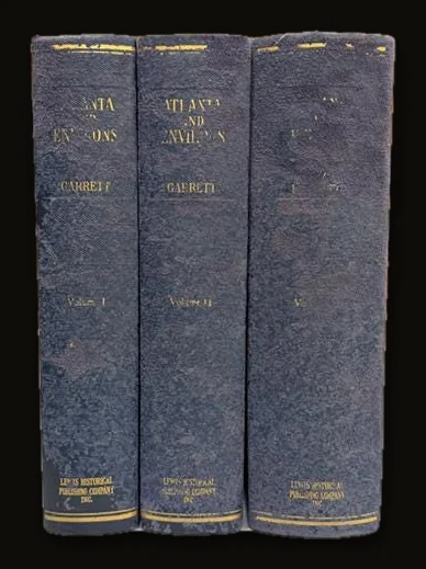 Atlanta and Environs : a Chronicle of its People and Events.