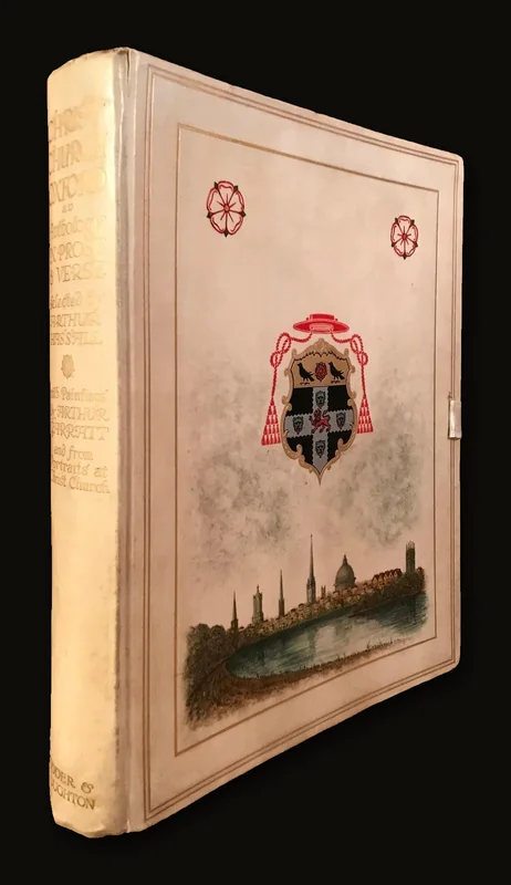 Christ Church in Oxford : An Anthology in Prose and Verse Selected by Arthur Hassall, M.A. Student of Christ Church, Oxford, with 26 plates in Colour reproduced from Paintings by Arthur Garratt and from Portraits in Christ Church Hall..
