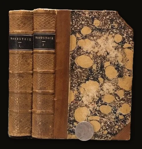 Waverly Novels : Woodstock : volumes XXXIX. & XL..