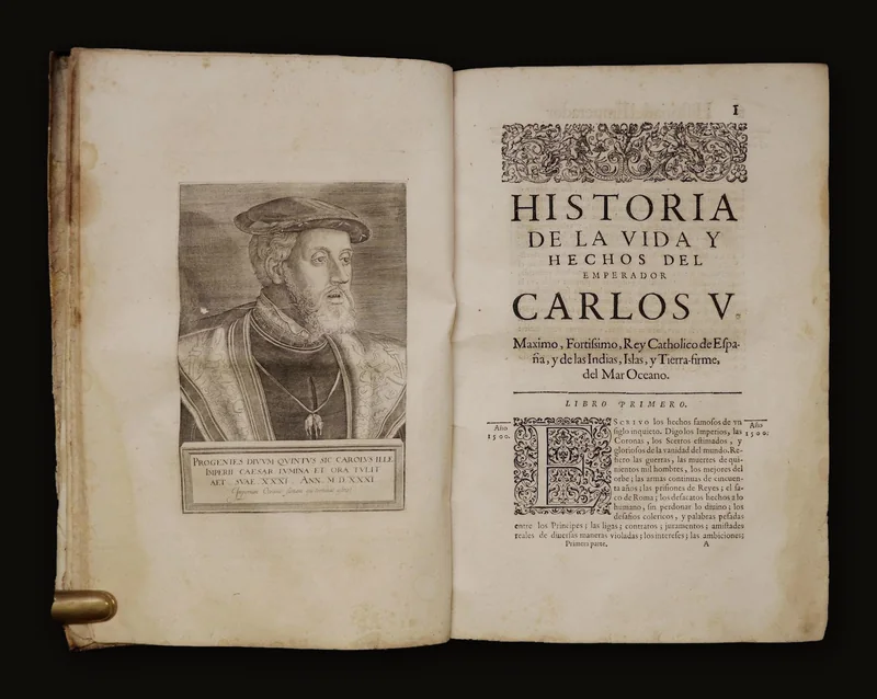 Historia de la Vida Y Hechos del Emperador Carlos V..