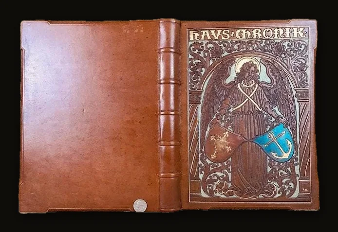 Haus Chronik [Family Album], German Genealogy Records Book.