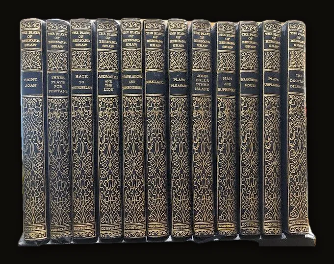 The Plays Of Bernard Shaw  : 12 volume BOXED set.