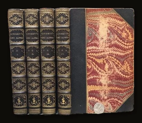 King Alfred  A Poem By John Fitchett  Edited by Robert Roscoe. Aldine Poets.