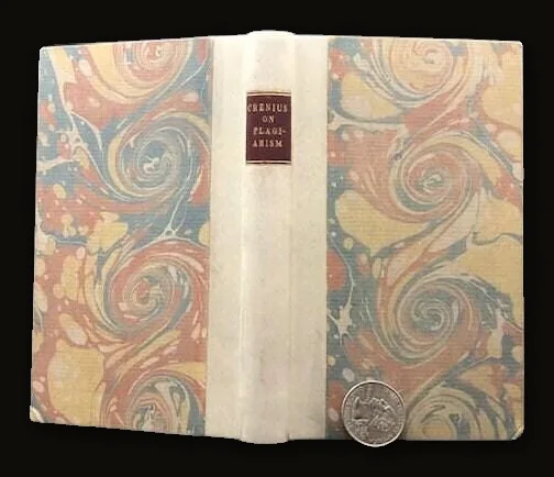 Thomae Crenii de Furibus Librariis Dissertatio Esistolica ad Eximii & singularis ingenii, doctrinae, virtutis & elegantiae Virum Fridericum Danielem Knochium Moeno-Francofurtanum, elegantioribus studiis operam navantem. GOOGLE TRANSLATION: Thomas Crenius,  the libraries dissertation on the extraordinary and individual character, doctrine, virtue and elegance of Frederick Daniel Knoche (Friedrich Knoch) Moeno-Francofurtanum, elegant studies attention..