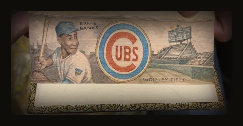 [Fore-edge Painting, Chicago Cubs, Wrigley Field, Ernie Banks] Waverley Novels. Volumes XX The Abbot, Vos I..