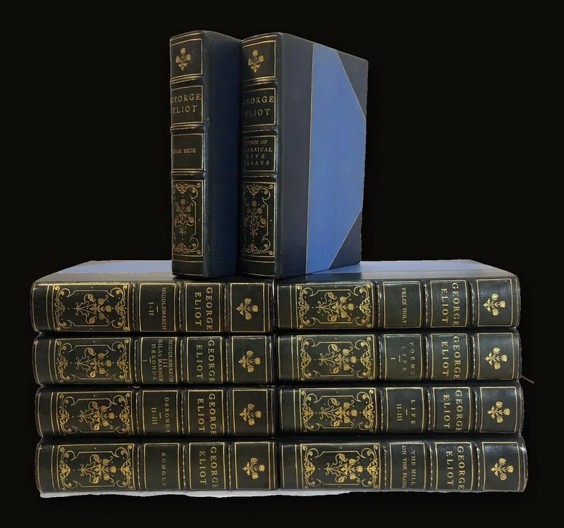 The Complete Works of George Eliot with Photogravure Illustrations from New Drawings by Gertrude Demain Hammond, R. I. And Frederick L. Stoddard.