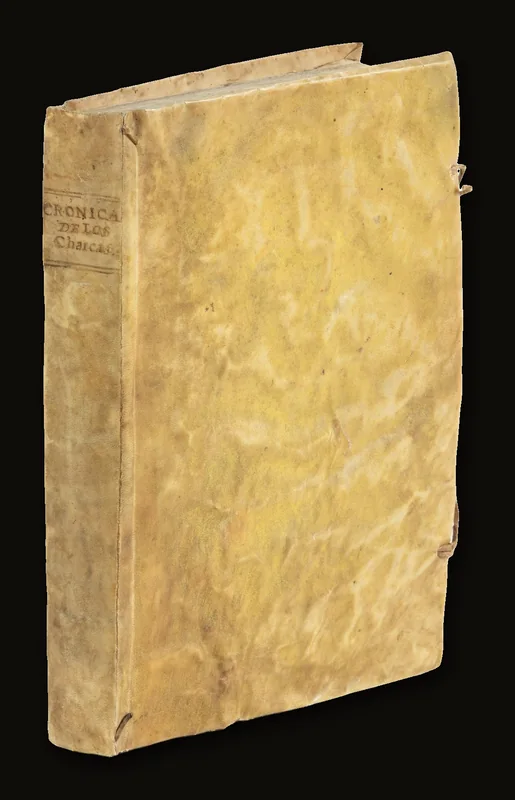 Chronica de la Provincia de S. Antonio de los Charcas, del Orden de Nro. Seraphico P.S. Francisco en las Indias Occidentales, Reyno del Peru  GOOGLE TRANSLATION: Chronicle of the Province of S. Antonio de los Charcas, of the Order of Nro. Seraphico P.S. Francis in the West Indies, Reyno del Peru.