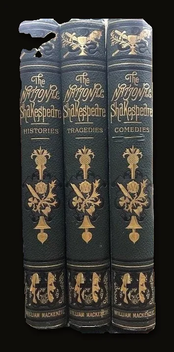 The National Shakespeare: A Facsimile of the Text of the First Folio of 1623.