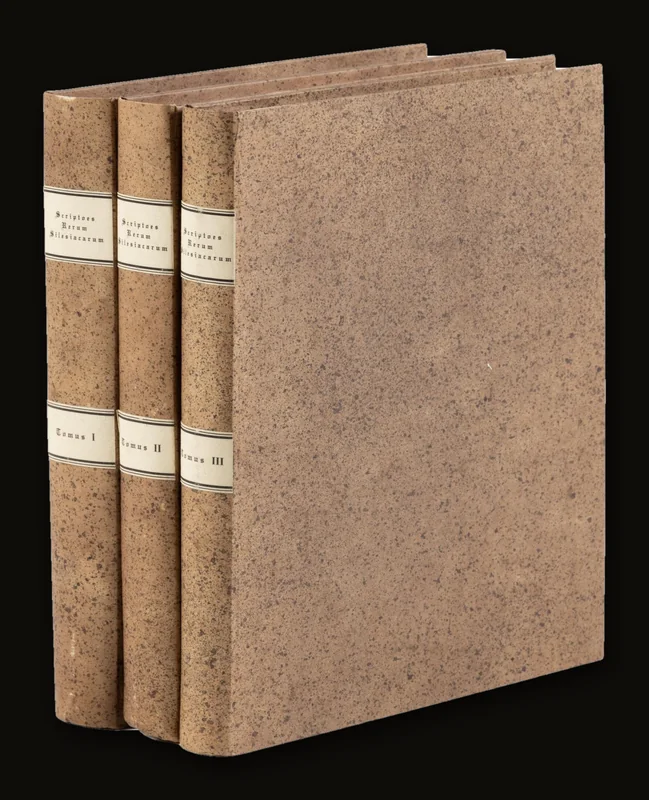 Scriptores Rerum Silesiacarum oder Sammlung Schlesischer Geschichtschreiber, Namens der Schlesischen Gesellschaft für Vaterländische Cultur. [Trans: Scriptores Rerum Silesiacarum or Collection of Silesian Historians, on behalf of the Silesian Society for Patriotic Culture.].