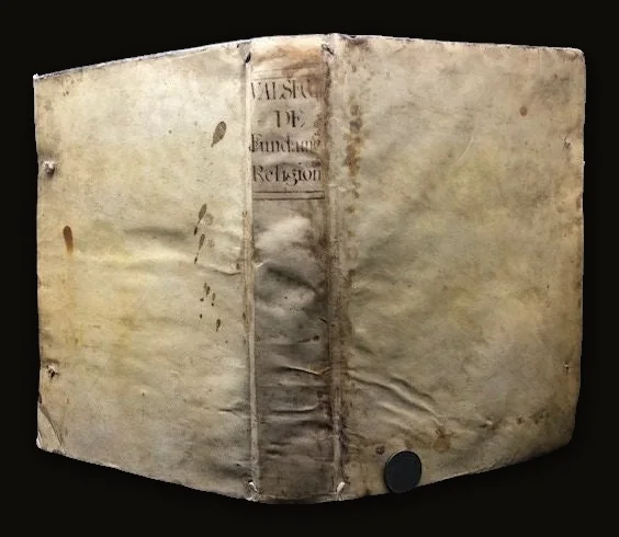 DE FUNDAMENTIS RELIGIONIS ET DE FONTIBUS IMPIETATIS LIBRI TRES (trans from Latin:  ON THE FOUNDATIONS OF RELIGION AND ON THE SOURCES OF IMPIETY BOOK THREE).