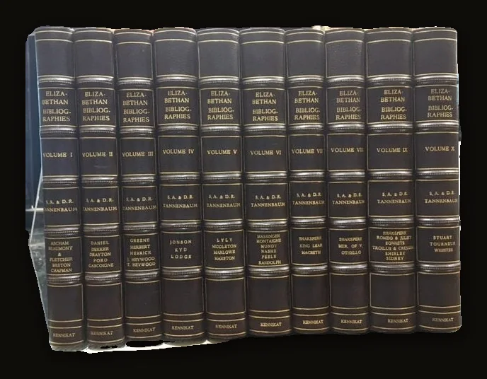 Elizabethan Bibliographies.