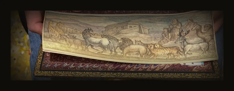 Double Fore-Edge Painting, The Talisman, My Aunt Margaret's Mirror, The Tapestried Chamber with Illustrations by A. de Richemont, A. de Parys and Wal Paget.