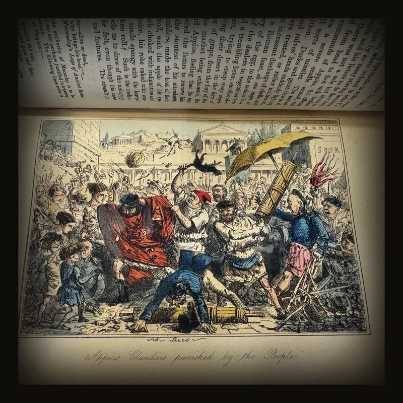 The Comic History of Rome Illustrated by John Leech.