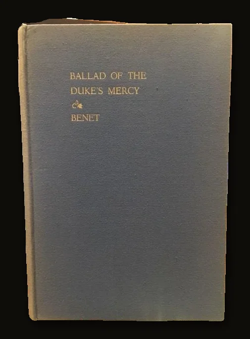 The Ballad of The Duke's Mercy (author signed Limited Edition).