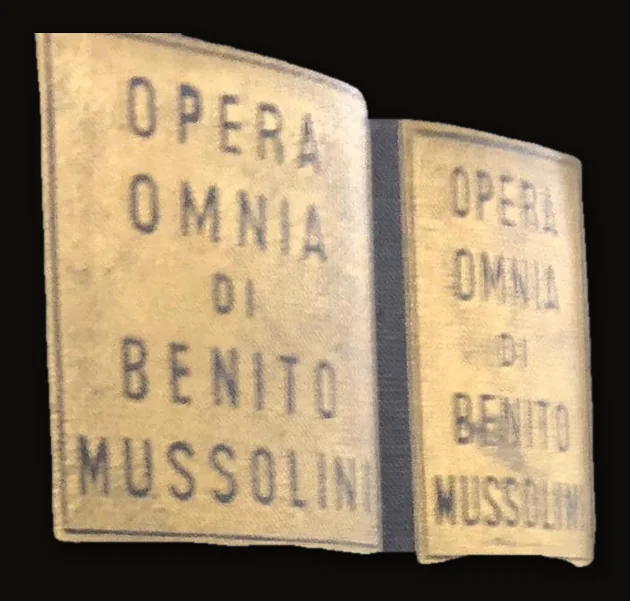 Opera Omnia di Benito Mussolini A Cura Di Edoardo e Duilio Susmel Translated: Complete works of Benito Mussolini Edited by Edoardo and Duilio Susmel.