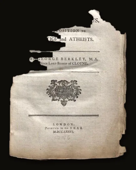 Three Dialogues Between Hylas and Philonous. In Opposition to Sceptics and Atheists.