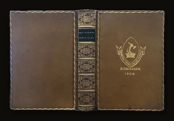 The Chronicles of England, France, Spain, etc., etc. Epitomized Edition. Prize Binding..
