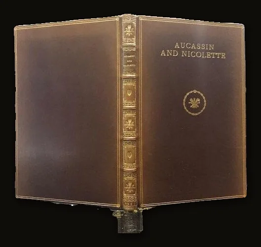Aucasin & Nicolette Translated from the old French With Colored Illustrations by Maxwell Armfield (Signed Binding Sangorski & Sutcliffe).
