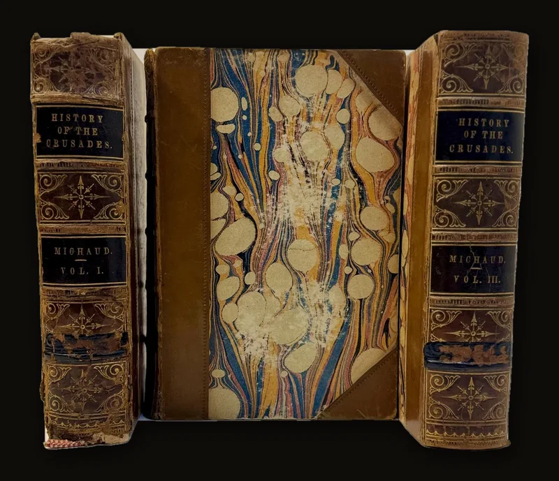 The History of The Crusades Translated from the French by W. Robson. In Three Volumes.