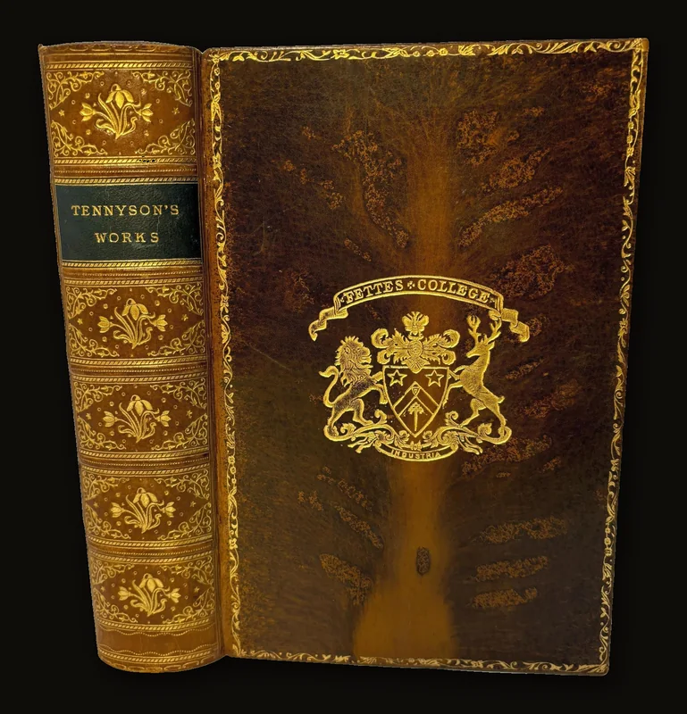 The Works of Alfred Lord Tennyson. Poet Laureate. Prize Binding..