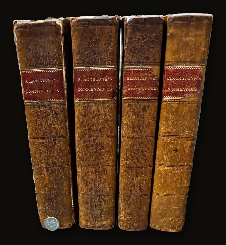 Commentaries on The Laws of England, in Four Books, The Fifteenth Edition with the last corrections of the author; and with the notes and additions by Edward Christian.