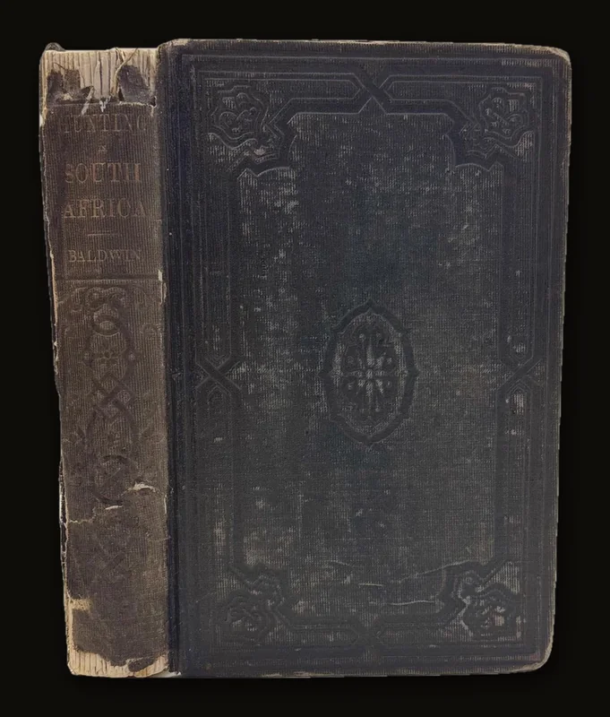 African Hunting From Natal to the Zambesi, Including Lake Ngami, The Kalahari Desert, Etc. From 1852 to 1860. With Illustrations by James Wolf and J.B. Zwecker. As-Is..