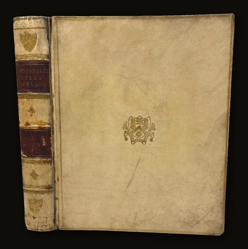 Aristoteles Graece Ex Recensione Immanuelis Bekkeri. Edidit Academia Regia Borussica Volumen Prius. Translated from Latin: Aristotle in Greek, According to the Edition of Immanuel Bekker. Published by the Royal Prussian Academy, Volume One..