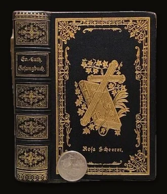 Evang.- Lutherisches Gesangbuch. Herausgegeben Von Der Evang.-Lutherischen Synode Von Wisconsin N.A. Staaten Translated from German: Evangelical Lutheran Hymnal. Published by the Evangelical Lutheran Synod of Wisconsin and Other States (North America)..