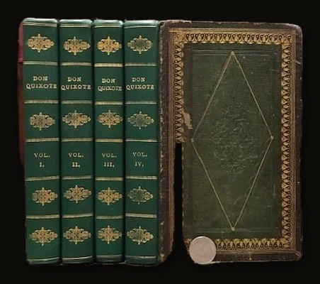 Don Quixote De La Mancha. Translated From the Original Spanish... Embellished With Tewnty-Four Highly Finished Engravings From Drawings Designed Expressly For This Edition. In Four Volumes..