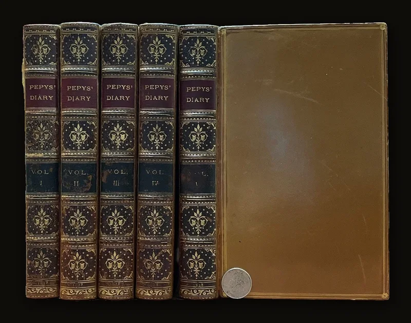 Memoirs of Samuel Pepys, Esq. F.R.S. Secretary to The Admiralty in The Reigns of Charles II, and James II. Comprising His Diary From 1659-1669, Deciphered by the Rev. John Smith, A.B. From the Original Short-Hand Ms. in the Pepsyian Library, and a Selection from his Private Correspondence. Second Edition. In Five Volumes..