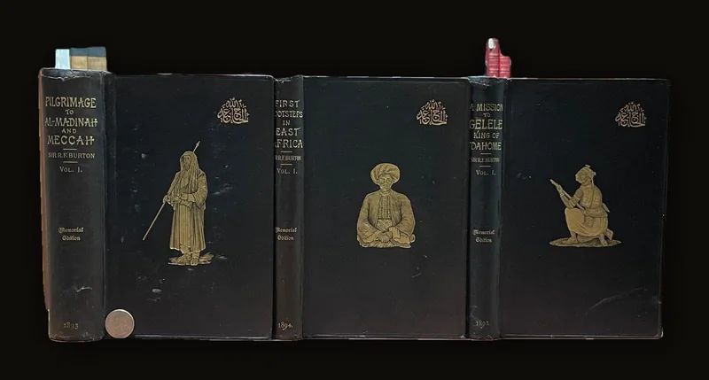 The Memorial Edition of The Works of Sir R. F. Burton, 4 titles in 7 volumes..