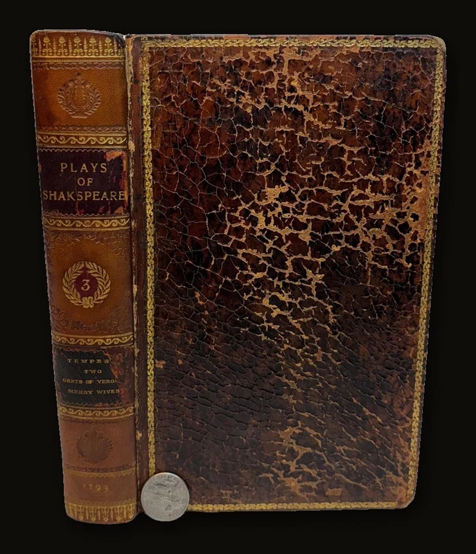 The Plays of William Shakespeare. Volume The Third. Containing Glossarial Index, Tempest, Two Gentleman of Verona, and Merry Wives of Windsor..