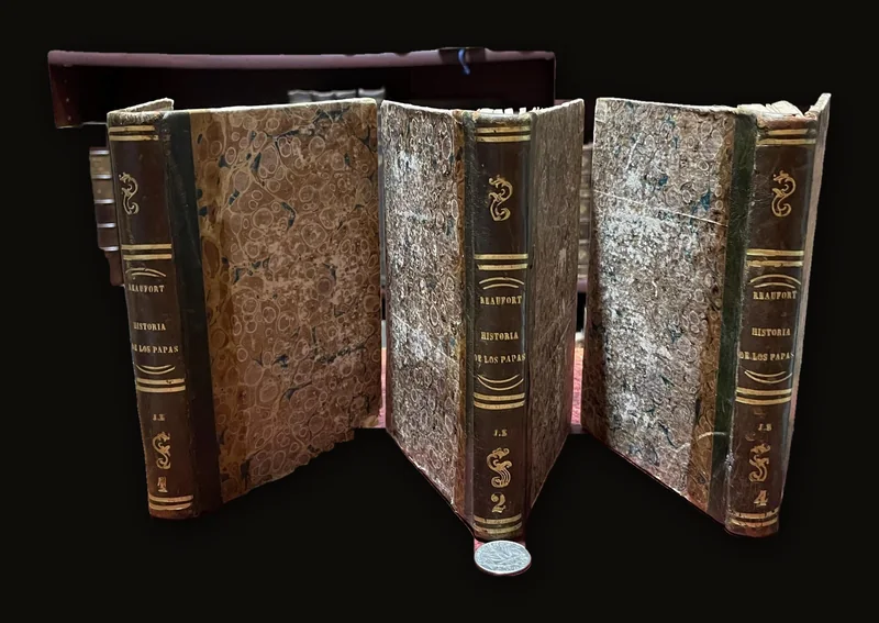 Historia De Los Papas Desde S. Pedro Hasta Nuestros Dias, Escrita En Frances Por S. Pedro Conde A Beaufort, Y Preceda De Una Introduccion Del Sr. Laurentie. Dedicala El Editor Espanol a Su Santidad El Papa Gregorio XVI Tome I, II, and IV. (3 of 4 volumes) Translated from Spanish: History of the Popes from St. Peter to Our Days, Written in French by Count S. Peter A. Beaufort, and Preceded by an Introduction by Mr. Laurentie. Dedicated by the Spanish Editor to His Holiness Pope Gregory XVI. Volume I, II, and IV.
