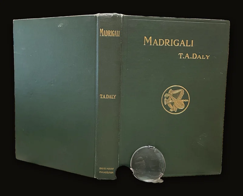 Madrigali. Pictures by John Sloan. (Autographed by Author).