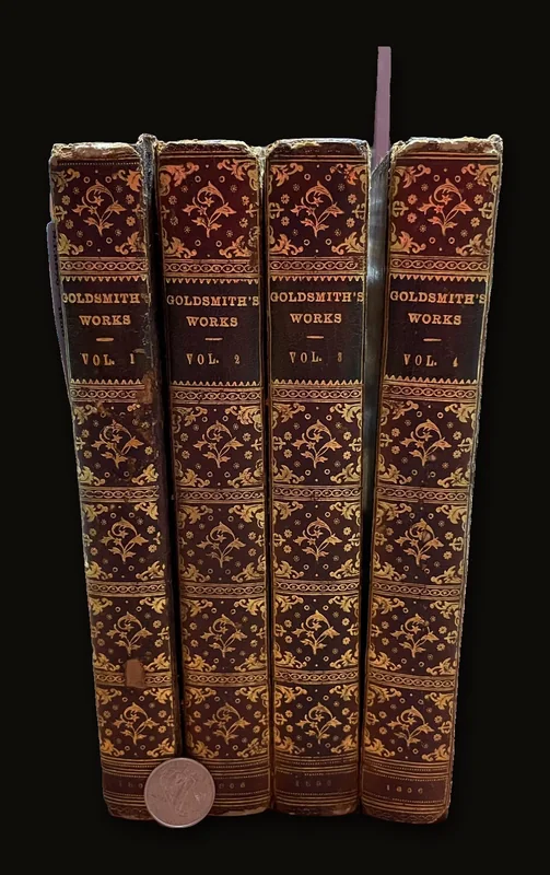 The Miscellaneous Works of  Oliver Goldsmith, M.B. A New Edition, In Four Volumes. To Which is Prefixed, Some Account of His Life and Writings. 4 volumes..