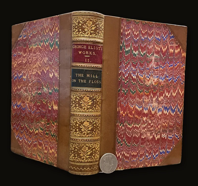 Novels of George Eliot. Vol. II. The Mill on The Floss. With Illustrations. Stereotyped edition..
