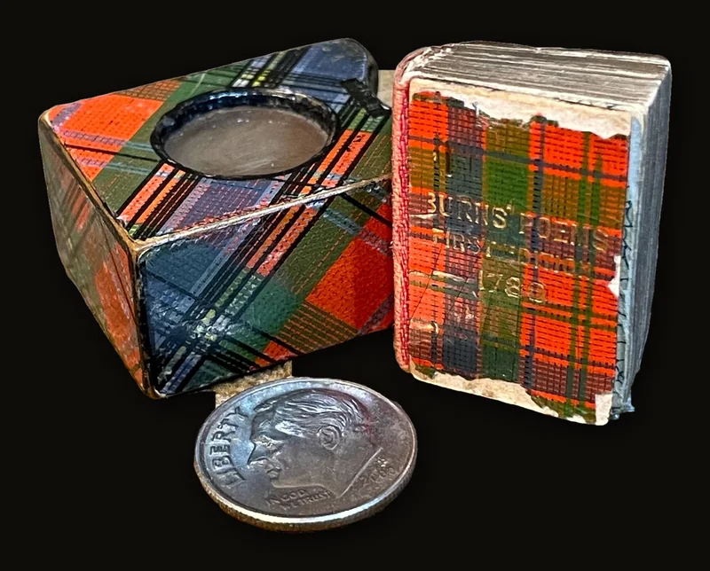 Poems, Chiefly in The Scottish Dialect [Miniature] Facsimile First Edition in Magnifier Slipcase.