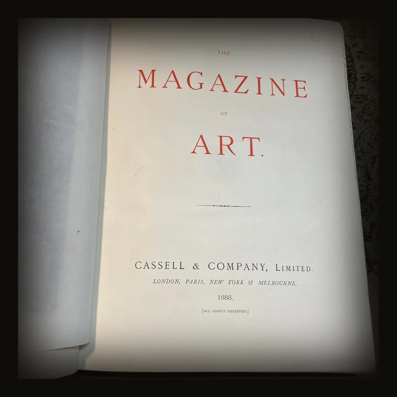 The Magazine of Art, 1888.