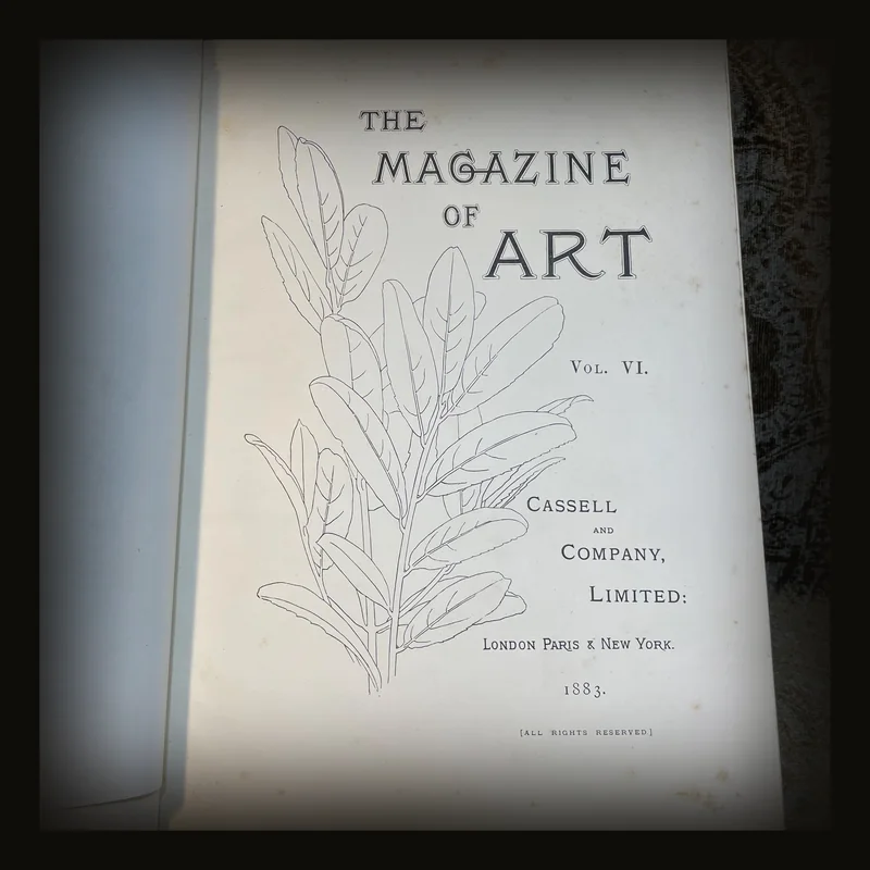 The Magazine of Art, Vol. VI..