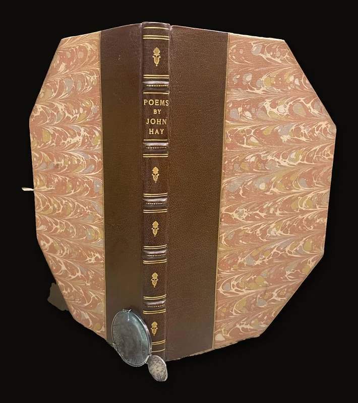 Ratcliffe Hicks Prize Brown University. Poems by John Hay, Brown 1958. Limited Edition of 500 Copies.