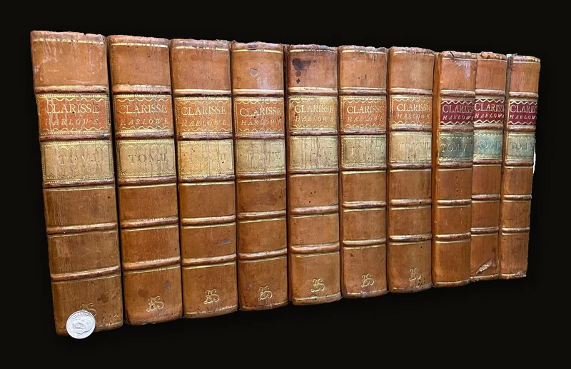 Clarisse Harlowe. Traduction nouvelle Et seule complète ; Par M. Le Tourneur. Faite sur l’édition originale revue par Richardson ; Ornée de figures du célèbre Chodowiecki, de Berlin. Dédiée & présentée A monsieur, frère du roi. Translated: Clarissa Harlowe. New translation And the only complete one; By M. Le Tourneur. Made from the original edition revised by Richardson; Adorned with illustrations by the famous Chodowiecki of Berlin. Dedicated & presented To the King’s brother..