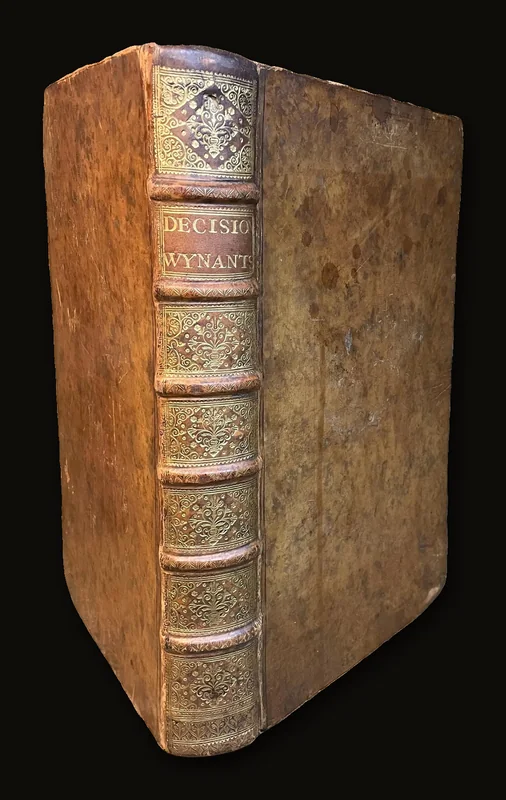 Supremæ Curiæ Brabantiæ Decisiones Recentiores, Authore Illustrissimo Ac Clarissimo Viro D. Goswino Comite De Wynants. Olim In Supremâ Brabantiæ Curiâ, Ac Demum In Supremo Rerum Belgicarum Consilio Statûs Apud Carolum Vi. Imperatorem Consiliario. Translated: Recent Decisions Of The Supreme Court Of Brabant, By The Most Illustrious And Most Distinguished Man D. Goswin, Count Of Wynants. Formerly In The Supreme Court Of Brabant, And Finally In The Supreme Council Of State Of The Belgian Affairs Under Emperor Charles Vi, As A Counselor..
