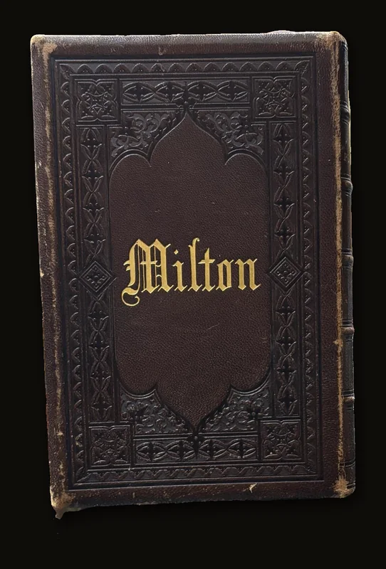 The Poetical Works of John Milton, Illustrated with engravings designed by John Martin and J.M.W. Turner, R.A..