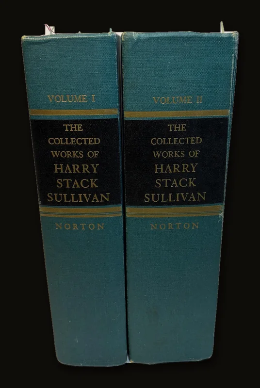 The Collected Works of Harry Stack Sullivan, M.D. Vol.I. The Interpersonal Theory of Psychiatry, Conceptions of Modern Psychiatry, The Psychiatric Interview. Vol.II. Clinical Studies in Psychiatry, Schizophrenia as a Human Process, The Fusion of Psychiatry and Social Science. (6 texts in 2 volumes).
