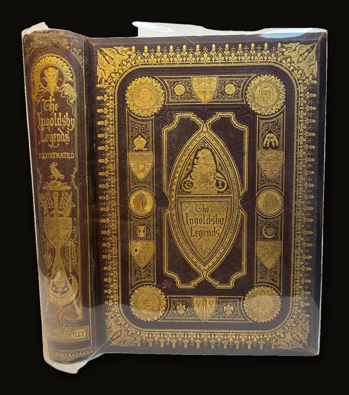 The Ingoldby Legends or Mirth and Marvels. With Sixty Illustrations by George Cruikshank, John Leech, and John Tenniel.
