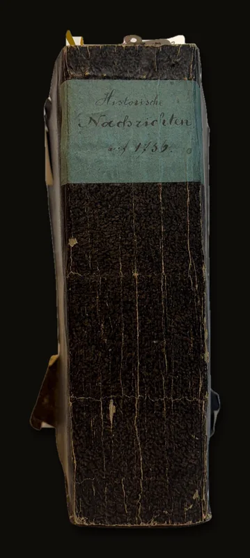 Zu den wöchentlich kurzgefaßten Historischen Nachrichten zum Behuf der Neueren Europäischen Begebenheiten, Auf das Jahr 1756. 1stes Stück. Des Monats Januarii. (Mit Röm. Kayserl. Majestät allergnädigstem Privilegio.) ---AND--- Nachtrag. Translated: Of the weekly summarized Historical Reports for the purpose of Recent European Events, For the year 1756. 1st issue. Of the month of January. (With the most gracious privilege of His Roman Imperial Majesty.) ---AND--- Supplement.  Two texts bound as one..