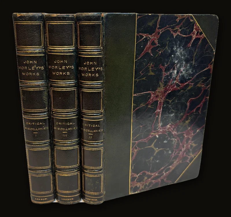 Critical Miscellanies [3 volumes].