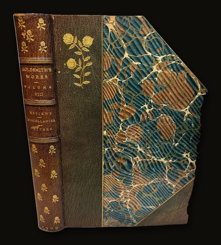 The Works of Oliver Goldsmith. Wakefield Edition. Limited Edition #127/500. Vol. VIII.