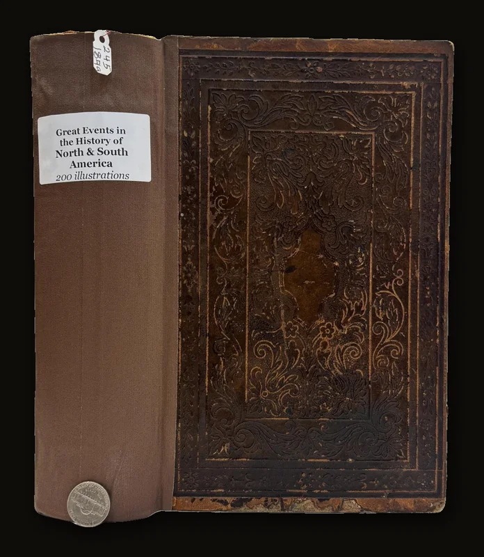 Great Events in The History of North and South America, signed by author, very scarce.